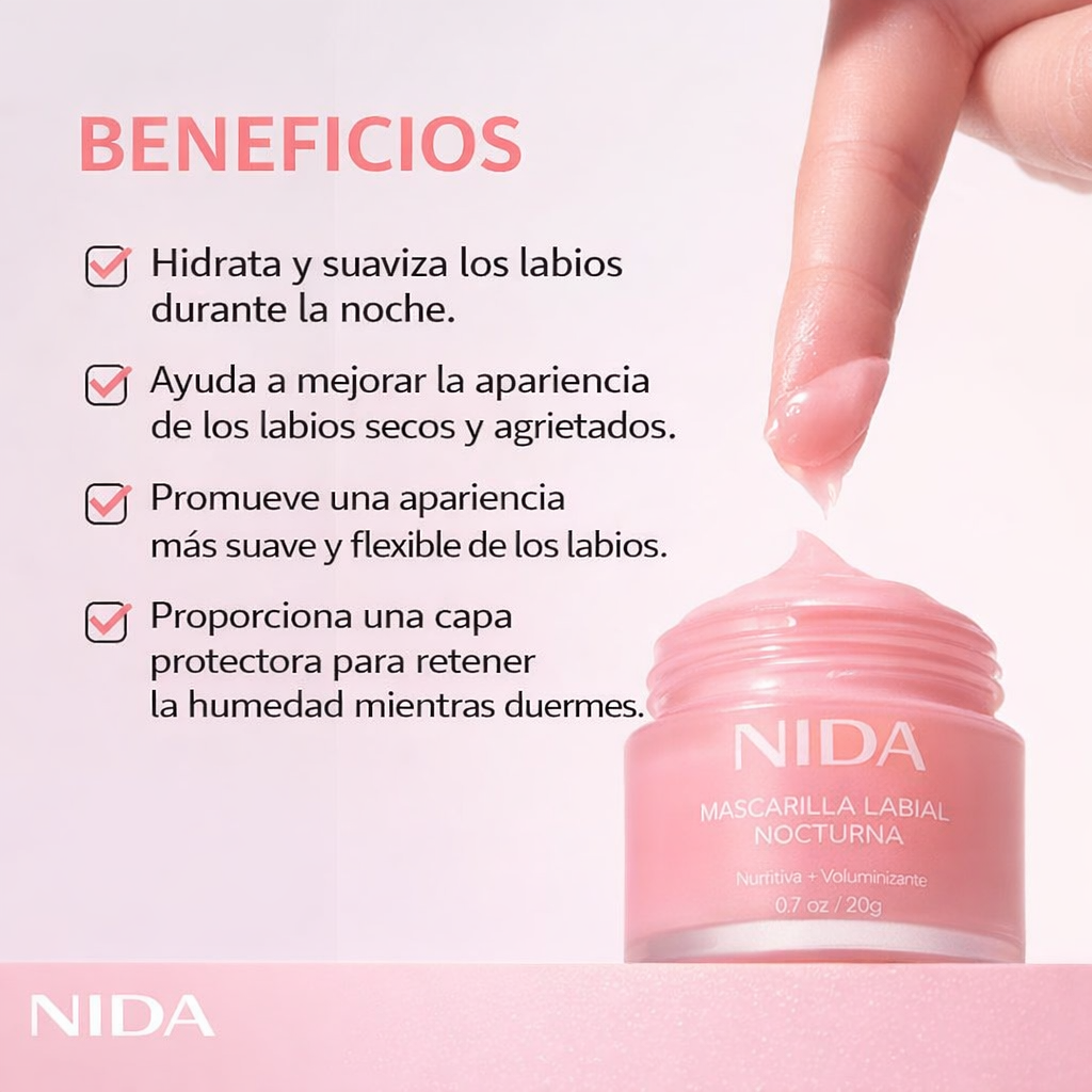 NIDA Overnight Lip Mask